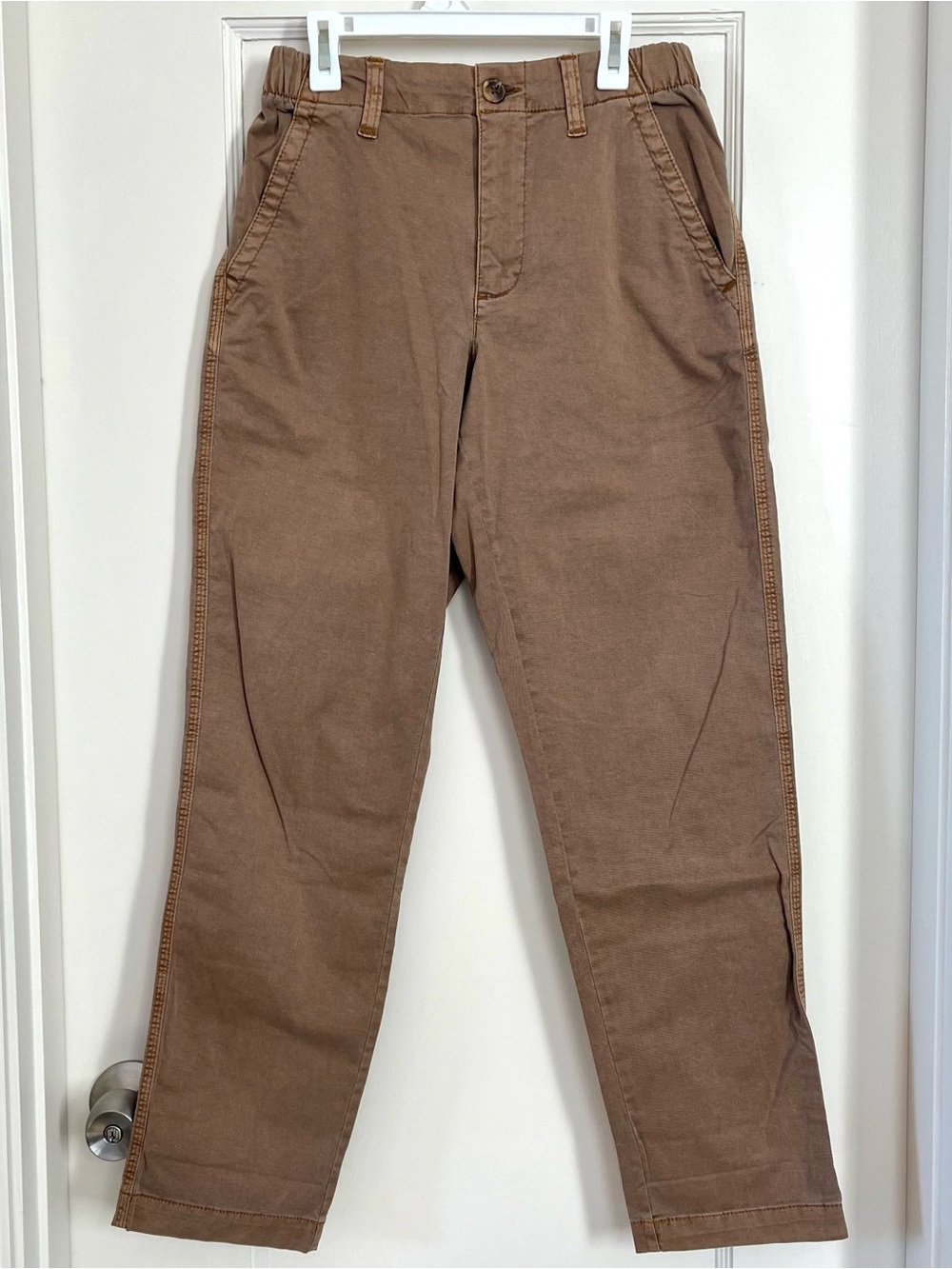 Old Navy Women’s OG Easy Chino Pants Brown/Tan XS NEW